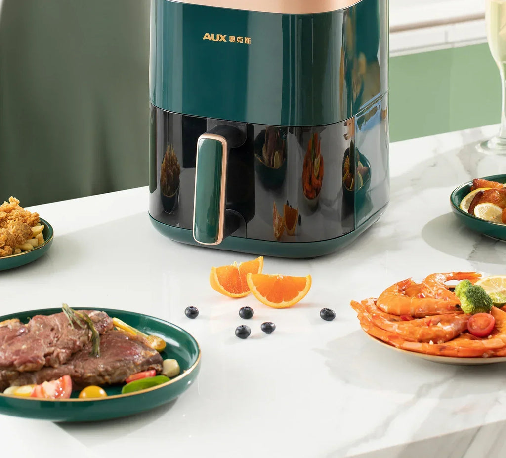 220V AUX Air Fryer and Oven Combo: Multifunctional, Fully Automatic, No Oil Technology, Easy-to-clean AF